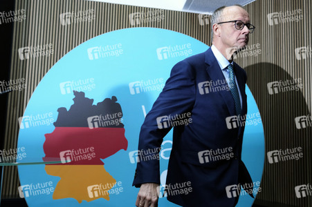 Pressekonferenz der CDU in Berlin