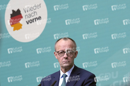 Pressekonferenz der CDU in Berlin