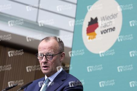 Pressekonferenz der CDU in Berlin