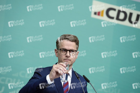 Pressekonferenz der CDU in Berlin