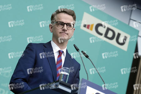 Pressekonferenz der CDU in Berlin