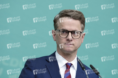 Pressekonferenz der CDU in Berlin