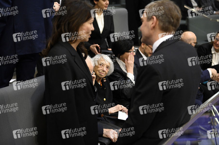 Sonderveranstaltung im Bundestag anlässlich des Tages des Gedenkens an die Opfer des Nationalsozialismus in Berlin