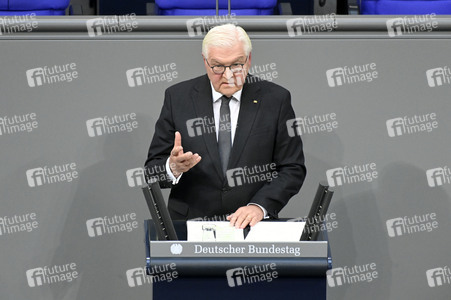 Sonderveranstaltung im Bundestag anlässlich des Tages des Gedenkens an die Opfer des Nationalsozialismus in Berlin