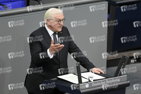 Sonderveranstaltung im Bundestag anlässlich des Tages des Gedenkens an die Opfer des Nationalsozialismus in Berlin