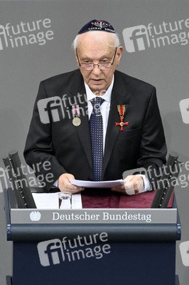 Sonderveranstaltung im Bundestag anlässlich des Tages des Gedenkens an die Opfer des Nationalsozialismus in Berlin