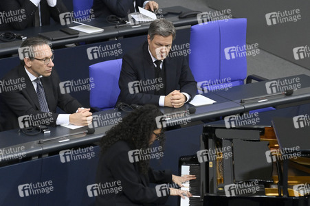 Sonderveranstaltung im Bundestag anlässlich des Tages des Gedenkens an die Opfer des Nationalsozialismus in Berlin