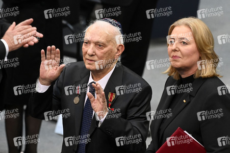 Sonderveranstaltung im Bundestag anlässlich des Tages des Gedenkens an die Opfer des Nationalsozialismus in Berlin