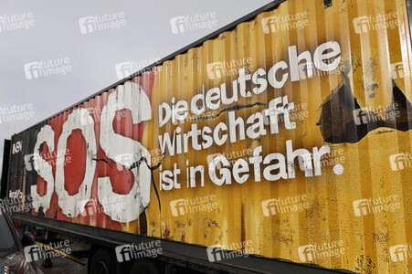 Demonstration der Wirtschaftsverbände in Berlin