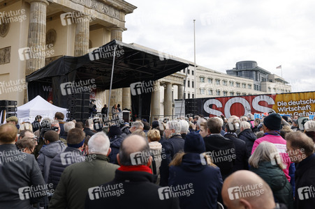 Demonstration der Wirtschaftsverbände in Berlin