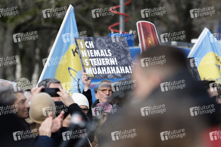 Demonstration der Wirtschaftsverbände in Berlin