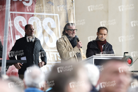 Demonstration der Wirtschaftsverbände in Berlin