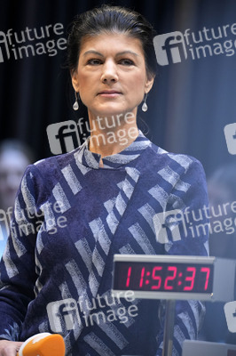Radioshow mit Sahra Wagenknecht in Berlin