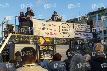 Demonstration gegen die AfD in Hamburg