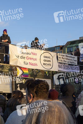 Demonstration gegen die AfD in Hamburg
