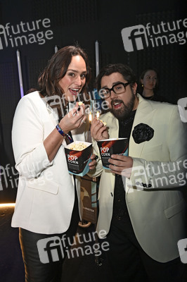 Bunte New Faces Party auf der Berlin Fashion Week A/W 2025 in Berlin