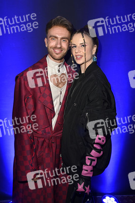 Bunte New Faces Party auf der Berlin Fashion Week A/W 2025 in Berlin