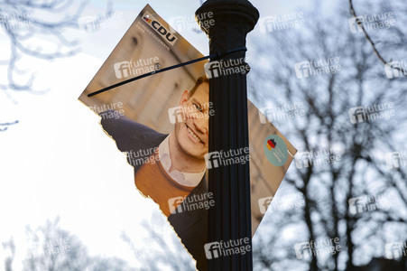 Vandalismus an Wahlplakaten in Bonn