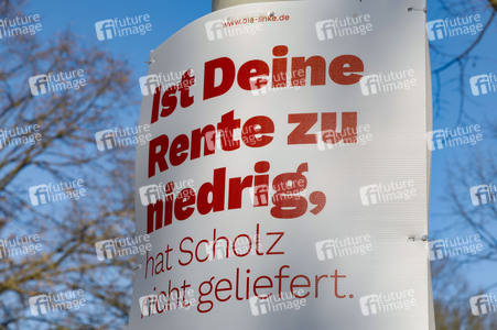 Wahlplakate zur Bundestagswahl 2025 in Bonn