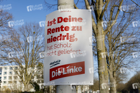 Wahlplakate zur Bundestagswahl 2025 in Bonn