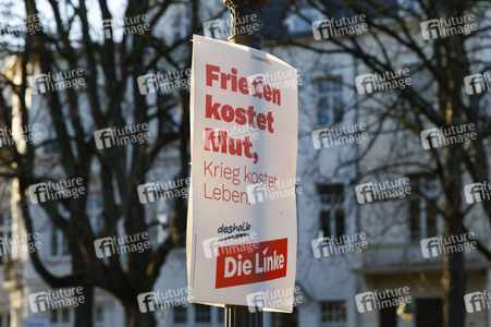 Wahlplakate zur Bundestagswahl 2025 in Bonn