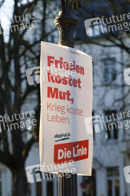 Wahlplakate zur Bundestagswahl 2025 in Bonn