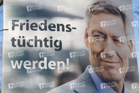 Wahlplakate zur Bundestagswahl 2025 in Bonn