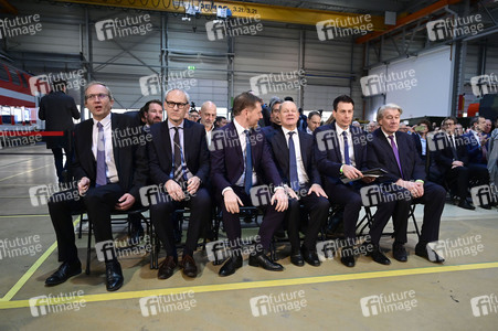 Olaf Scholz bei Alstom Transportation in Görlitz