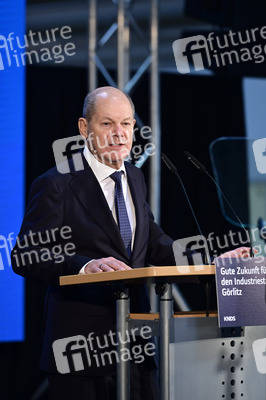 Olaf Scholz bei Alstom Transportation in Görlitz
