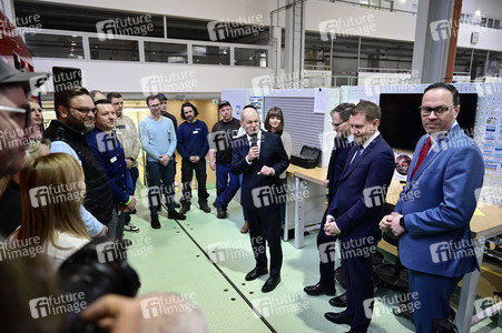 Olaf Scholz bei Alstom Transportation in Görlitz