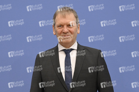 Bundespressekonferenz zum Stand der Klimapolitik in Deutschland in Berlin