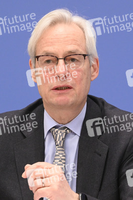 Bundespressekonferenz zum Stand der Klimapolitik in Deutschland in Berlin