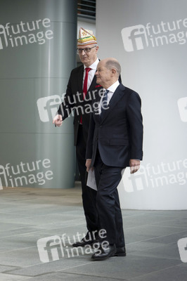 Empfang von Karnevalisten im Bundeskanzleramt in Berlin
