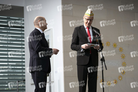Empfang von Karnevalisten im Bundeskanzleramt in Berlin