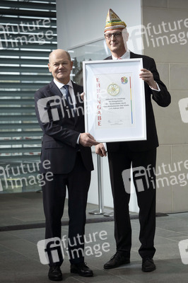 Empfang von Karnevalisten im Bundeskanzleramt in Berlin