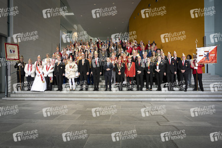 Empfang von Karnevalisten im Bundeskanzleramt in Berlin