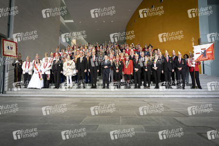 Empfang von Karnevalisten im Bundeskanzleramt in Berlin