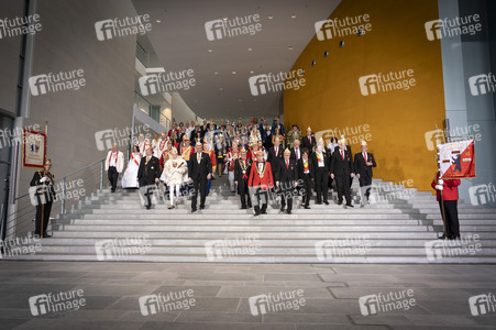 Empfang von Karnevalisten im Bundeskanzleramt in Berlin