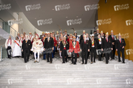 Empfang von Karnevalisten im Bundeskanzleramt in Berlin