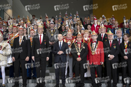 Empfang von Karnevalisten im Bundeskanzleramt in Berlin