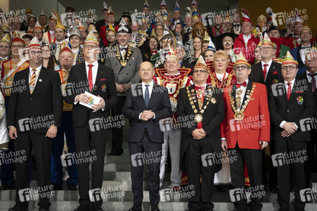 Empfang von Karnevalisten im Bundeskanzleramt in Berlin