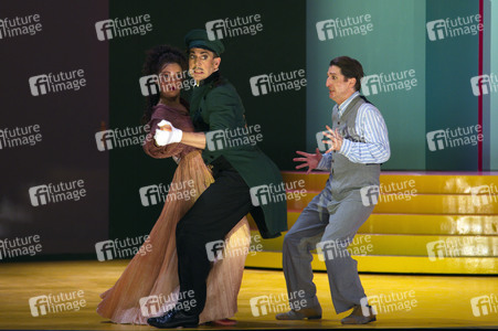 Opernprobe 'Pferd frisst Hut' in Berlin