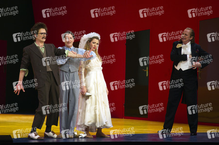 Opernprobe 'Pferd frisst Hut' in Berlin