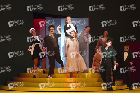 Opernprobe 'Pferd frisst Hut' in Berlin