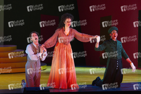 Opernprobe 'Pferd frisst Hut' in Berlin