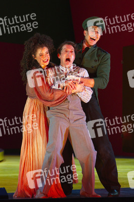 Opernprobe 'Pferd frisst Hut' in Berlin