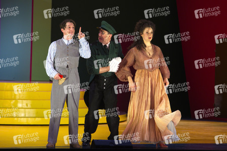 Opernprobe 'Pferd frisst Hut' in Berlin