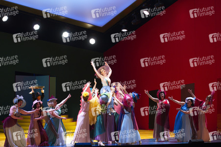 Opernprobe 'Pferd frisst Hut' in Berlin