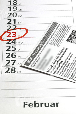 Symbolfoto Wahlscheinantrag