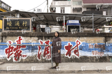 Photoshooting mit Jessey Tsang Tsui-shan in Hongkong